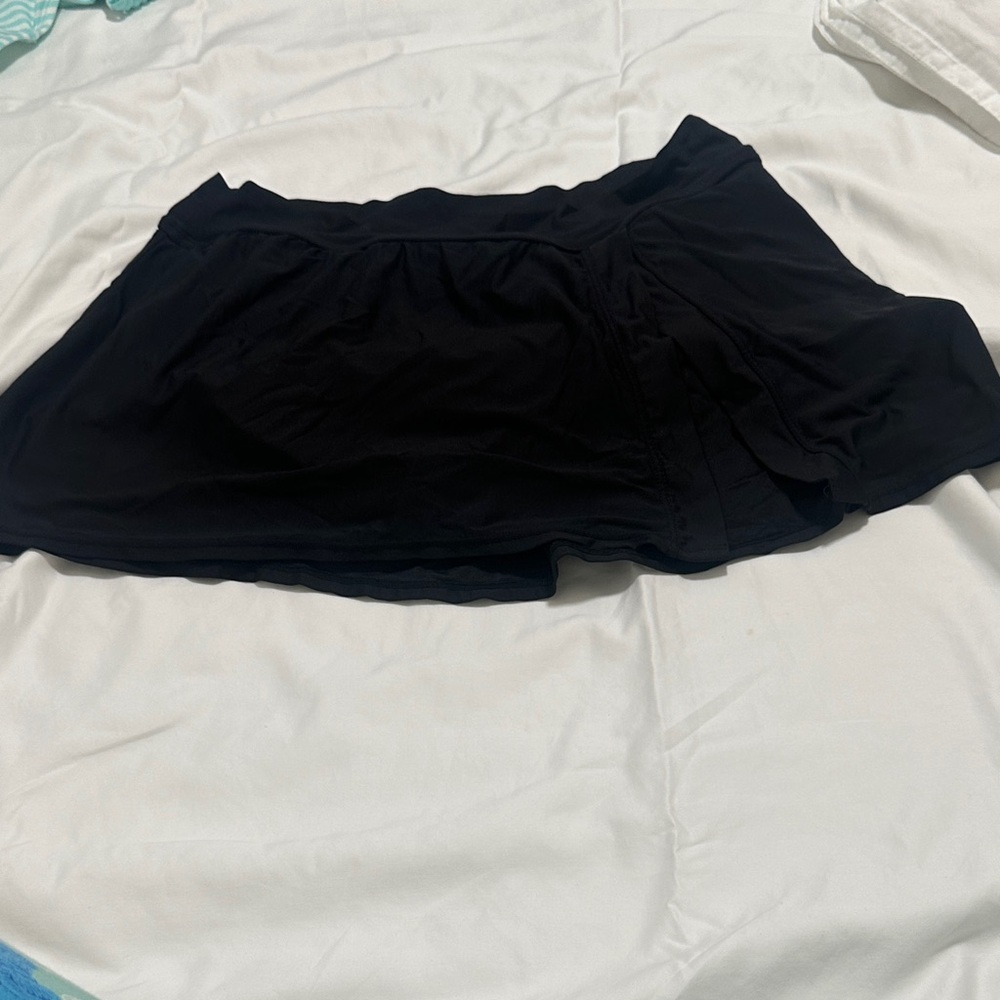 Anne Cole Black Swim Skirt